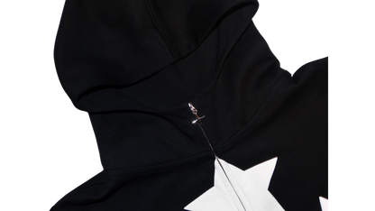 Tri-Star cropped zip up